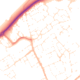 Daytime road noise heatmap for SN11 9QL
