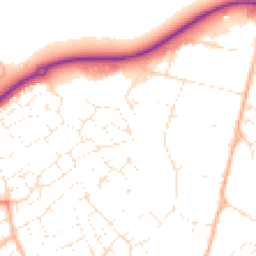 Daytime road noise heatmap for SN11 9RN