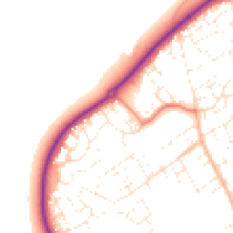 Daytime road noise heatmap for SN11 9UP