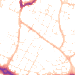 Daytime road noise heatmap for SN12 6AA