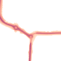 Night-time road noise heatmap for SN12 6AZ