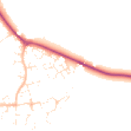 Daytime road noise heatmap for SN12 6BF