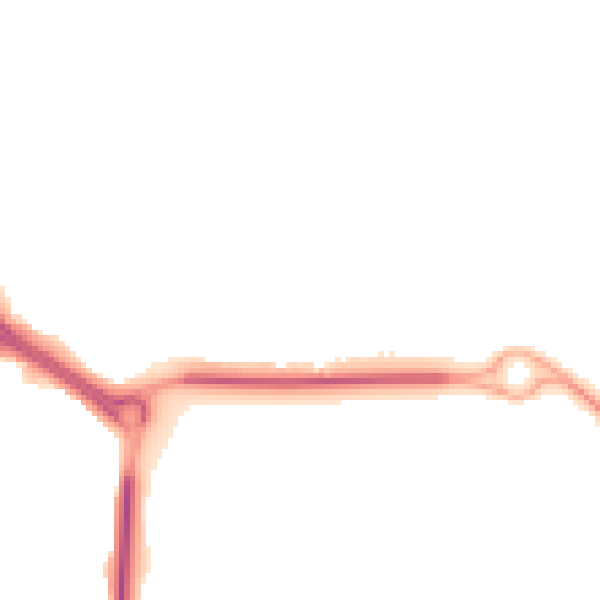 Night-time road noise heatmap for SN12 6BG