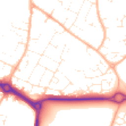 Daytime road noise heatmap for SN12 6BJ