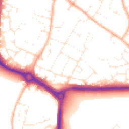 Daytime road noise heatmap for SN12 6BS