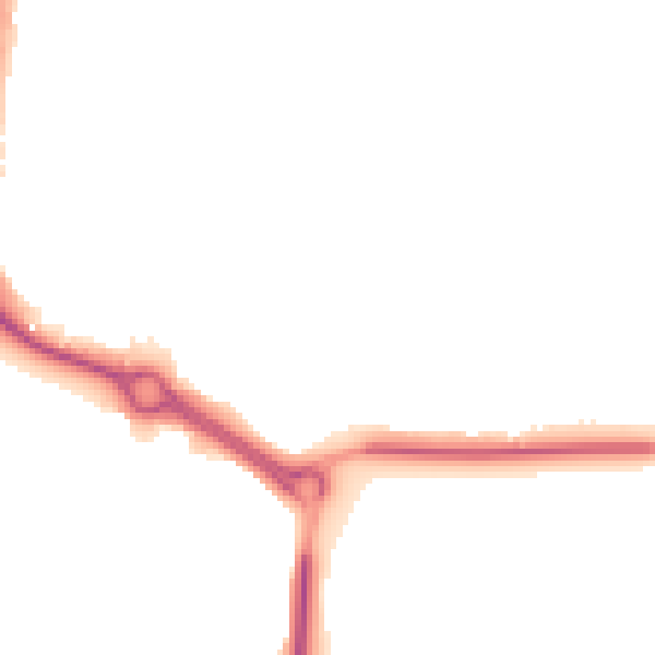 Night-time road noise heatmap for SN12 6BS