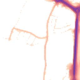 Daytime road noise heatmap for SN12 6BX