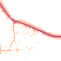 Daytime road noise heatmap for SN12 6BY