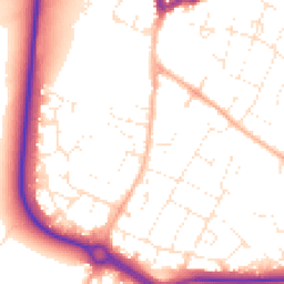 Daytime road noise heatmap for SN12 6BZ