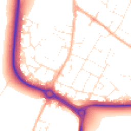 Daytime road noise heatmap for SN12 6DF