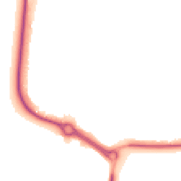 Night-time road noise heatmap for SN12 6DF