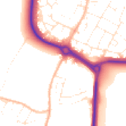 Daytime road noise heatmap for SN12 6DP