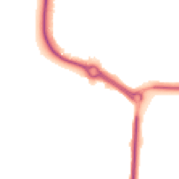Night-time road noise heatmap for SN12 6DP