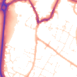 Daytime road noise heatmap for SN12 6EX