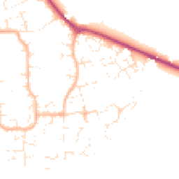 Daytime road noise heatmap for SN12 6FB