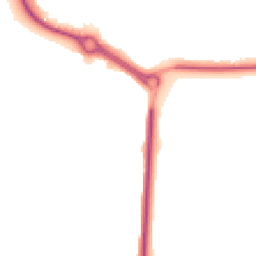 Night-time road noise heatmap for SN12 6GT