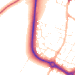 Daytime road noise heatmap for SN12 6JP
