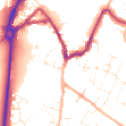 Daytime road noise heatmap for SN12 6JY