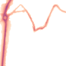 Night-time road noise heatmap for SN12 6JY