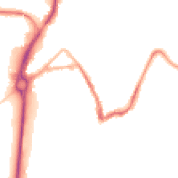 Night-time road noise heatmap for SN12 6LL