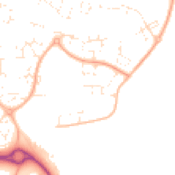 Daytime road noise heatmap for SN12 6LT