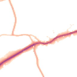 Daytime road noise heatmap for SN12 6NJ