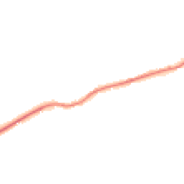 Night-time road noise heatmap for SN12 6NR