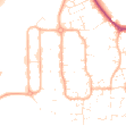 Daytime road noise heatmap for SN12 6SJ