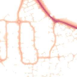 Daytime road noise heatmap for SN12 6SZ