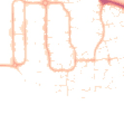 Daytime road noise heatmap for SN12 6TX