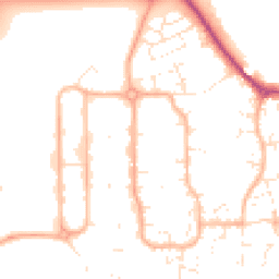 Daytime road noise heatmap for SN12 6UW