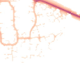 Daytime road noise heatmap for SN12 6XB