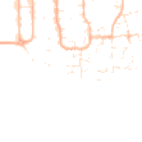 Daytime road noise heatmap for SN12 6XN