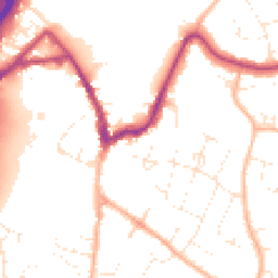 Daytime road noise heatmap for SN12 7DY