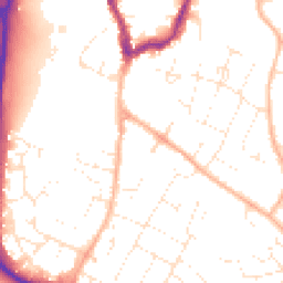 Daytime road noise heatmap for SN12 7EP