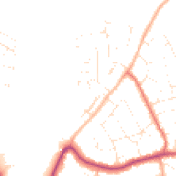 Daytime road noise heatmap for SN12 7FE