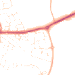 Daytime road noise heatmap for SN12 7FZ