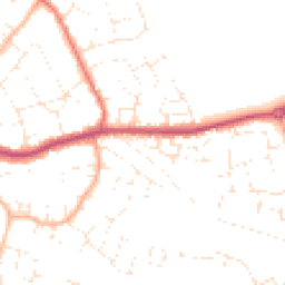 Daytime road noise heatmap for SN12 7GE