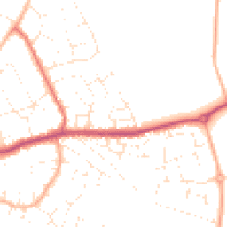 Daytime road noise heatmap for SN12 7GY