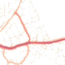 Daytime road noise heatmap for SN12 7JT