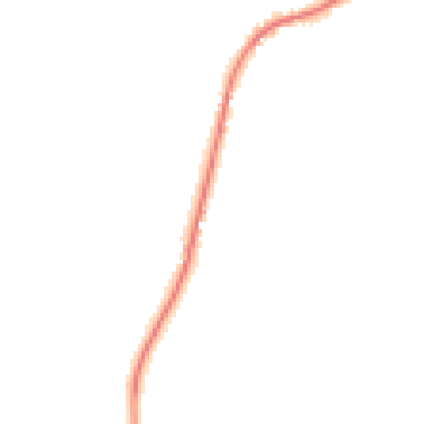 Night-time road noise heatmap for SN12 7PU
