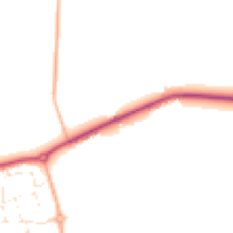 Daytime road noise heatmap for SN12 7QT