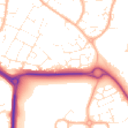 Daytime road noise heatmap for SN12 7SJ