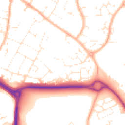 Daytime road noise heatmap for SN12 7SN