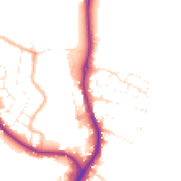 Daytime road noise heatmap for SN12 8AP