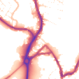 Daytime road noise heatmap for SN12 8AX