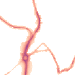 Night-time road noise heatmap for SN12 8AX