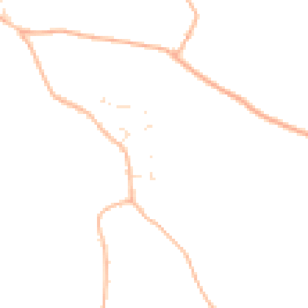 Daytime road noise heatmap for SN12 8BF