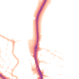 Daytime road noise heatmap for SN12 8BL