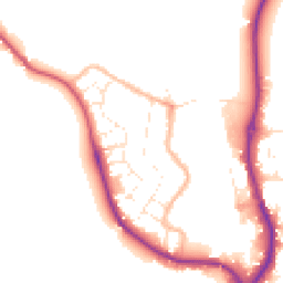 Daytime road noise heatmap for SN12 8DP